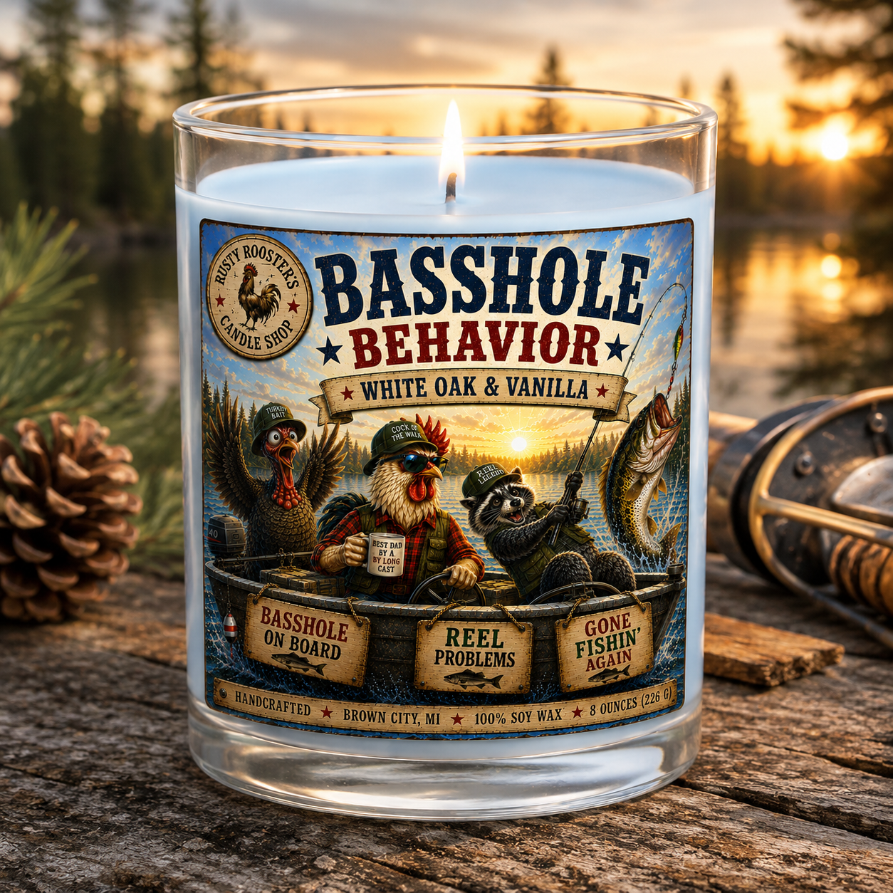 White Oak & Vanilla ā Basshole Behavior
