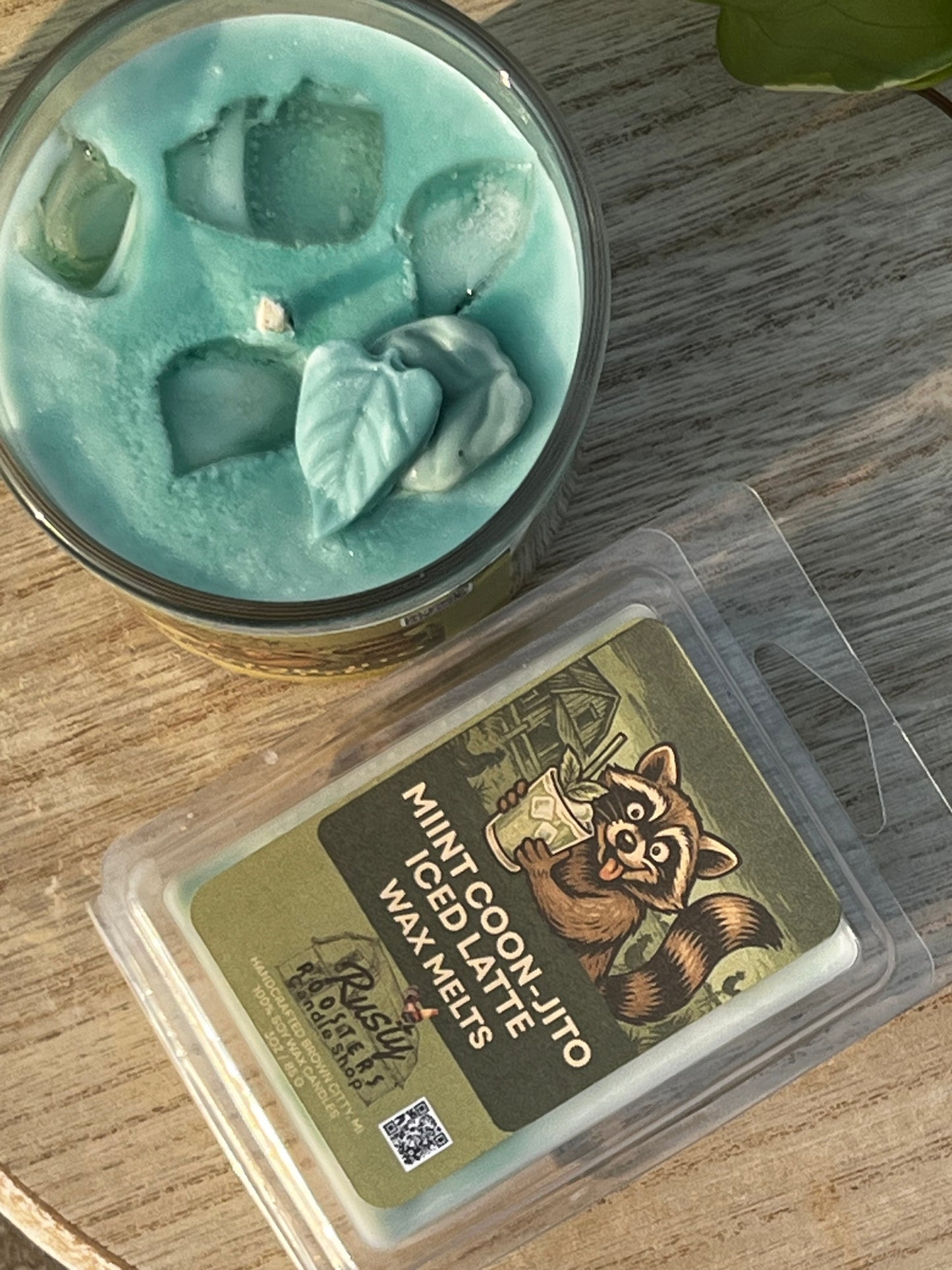 Mint Coon-jito Iced Latte