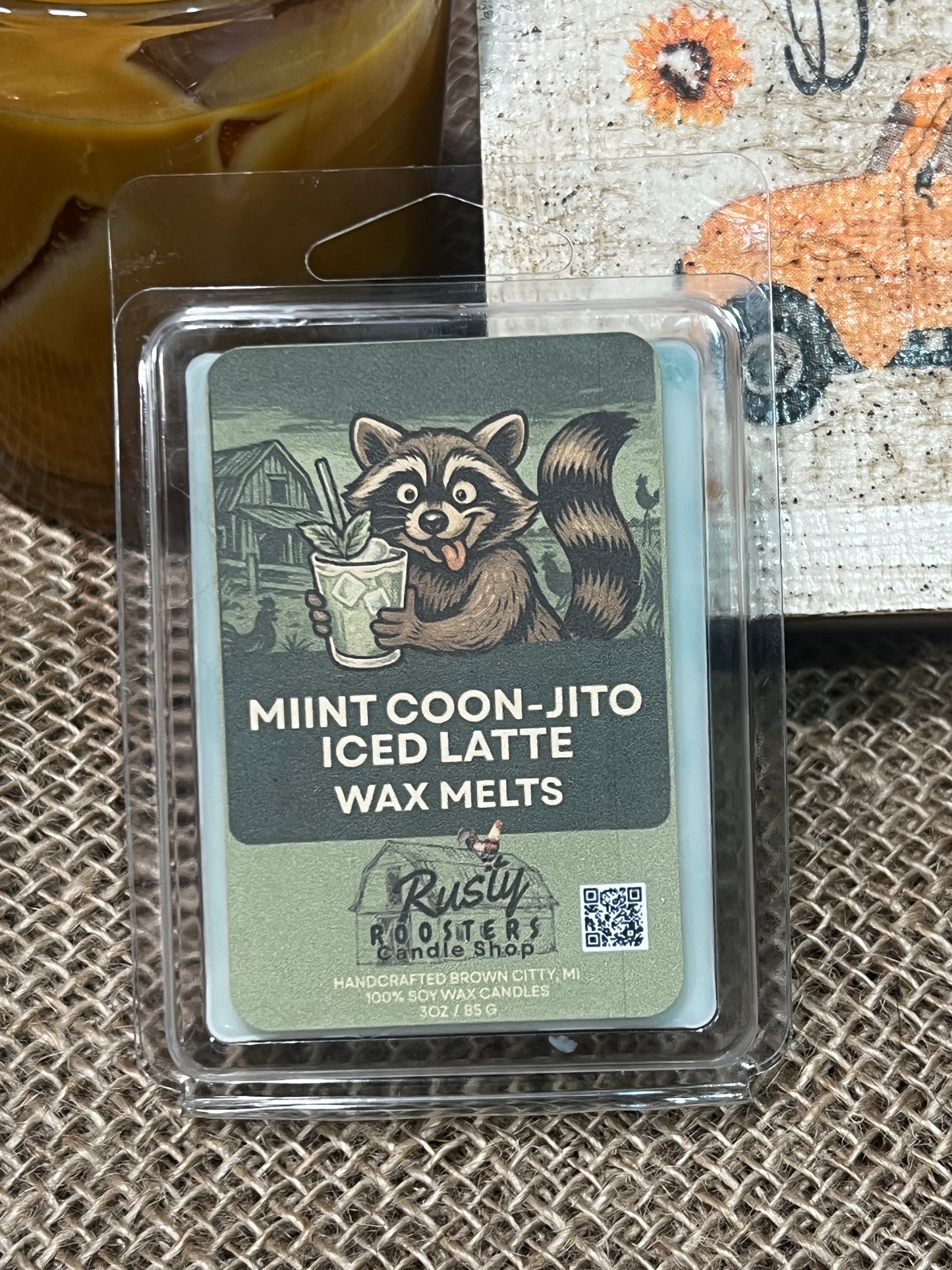 Mint Coon-jito Iced Latte