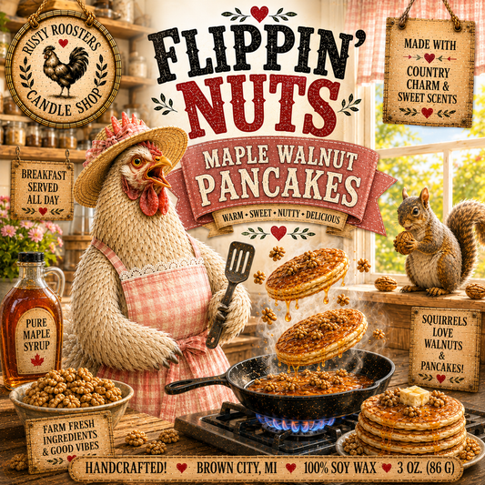 Maple Walnut Pancakes