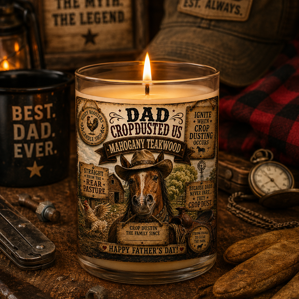 Dad Crop Dusted Us Candle & Wax Melts