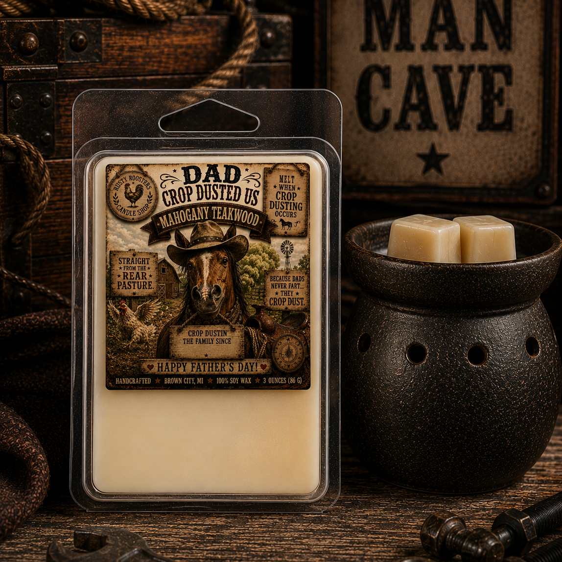 Dad Crop Dusted Us Candle & Wax Melts