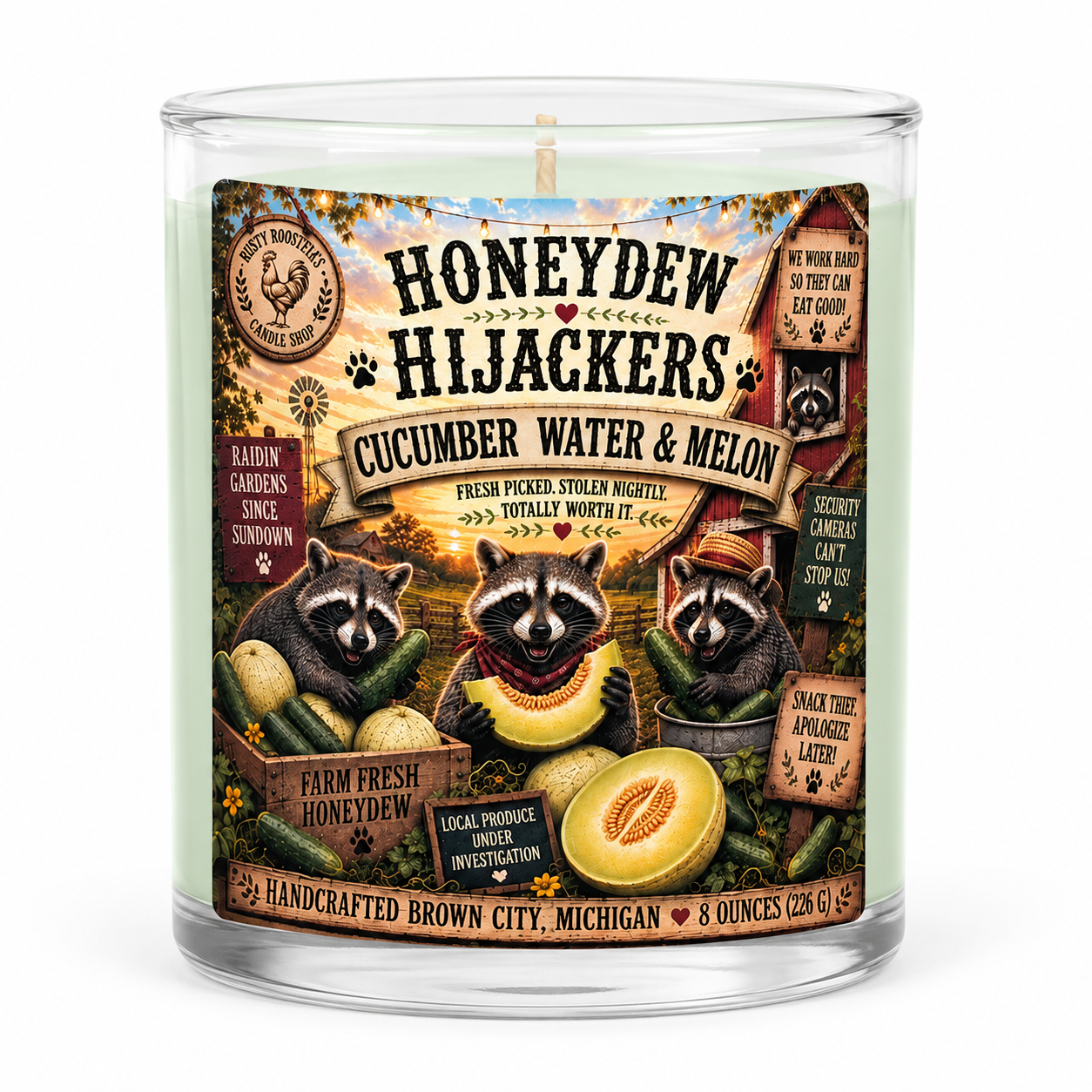 Honeydew Hijackers – Cucumber Water & Melon