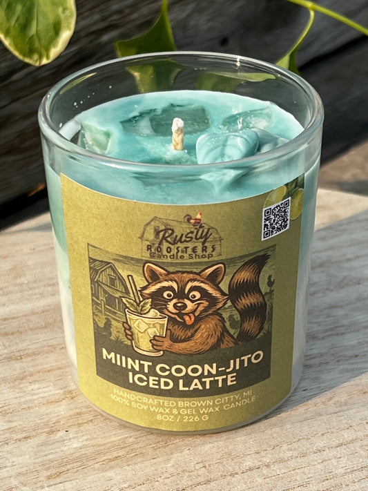 Mint Coon-jito Iced Latte