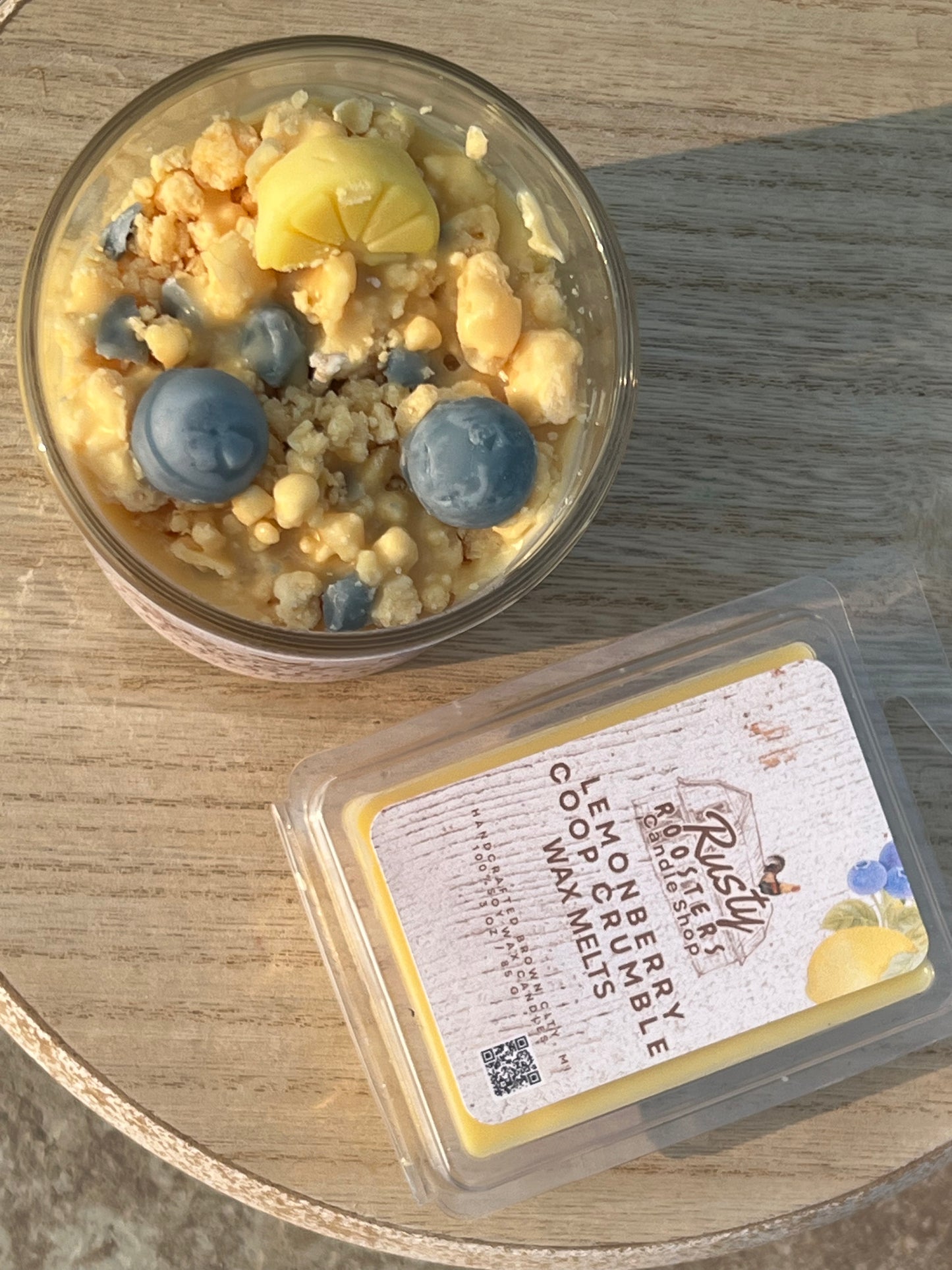 Lemonberry Crumble Coop Cobbler
