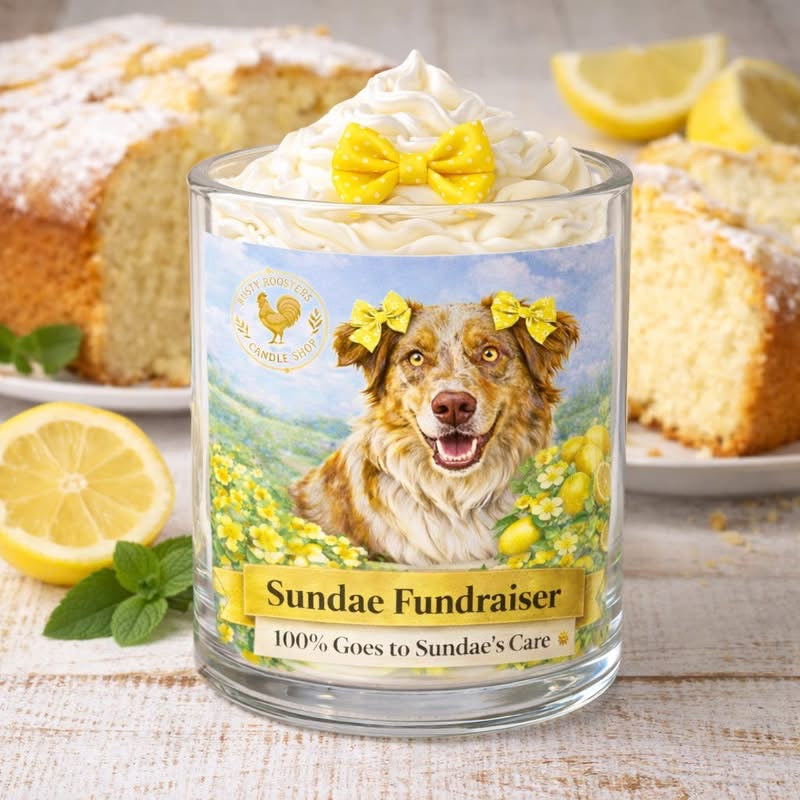 Sundae Fundraiser Candle